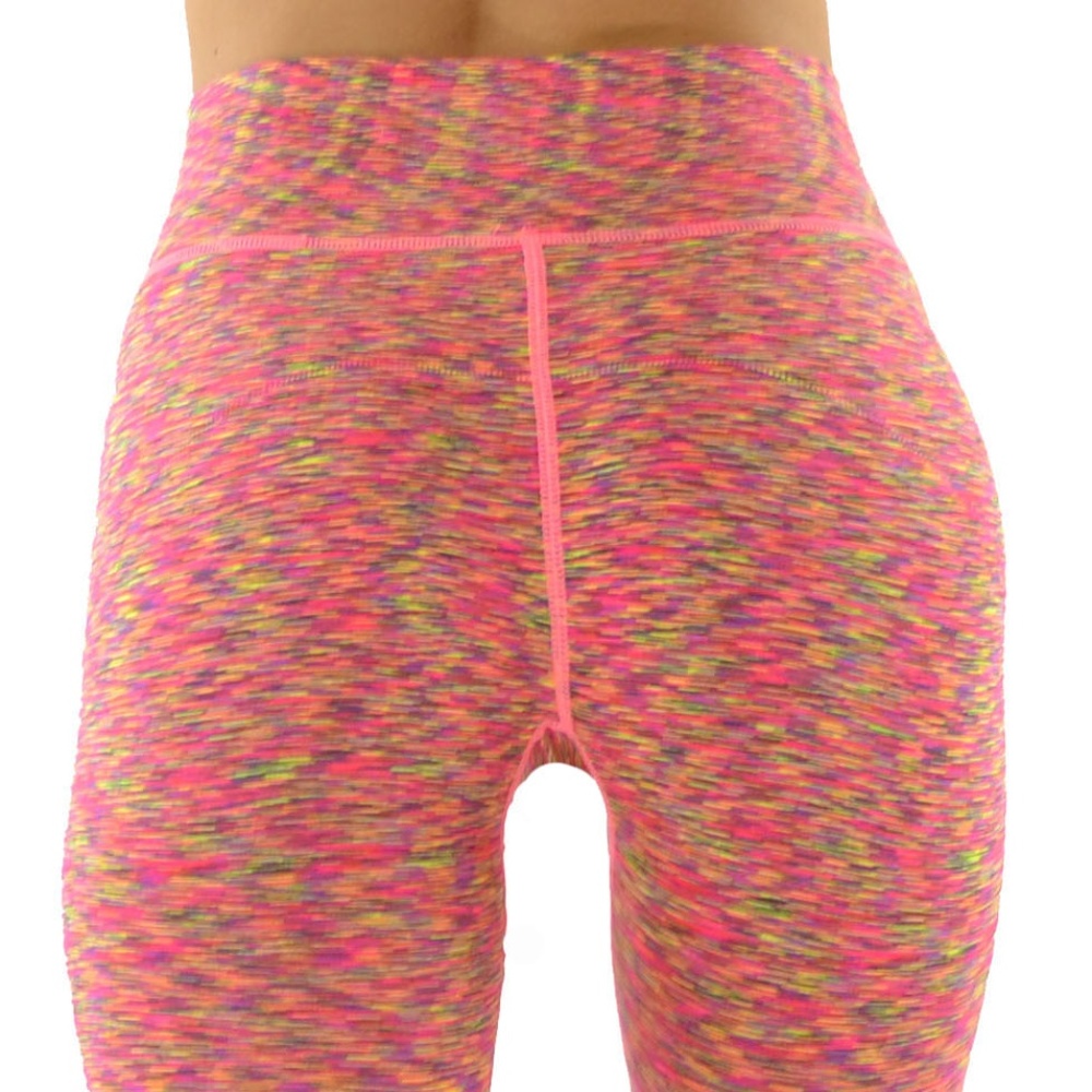 Workout leggings multicolored capri pants - Picture 3 of 4